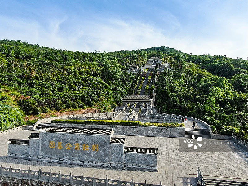 刘铭传公墓园图片素材