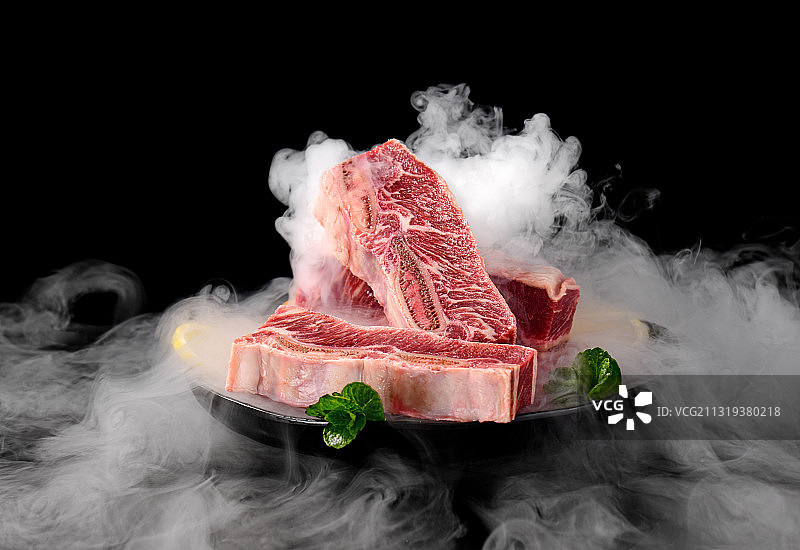 牛肋条图片素材