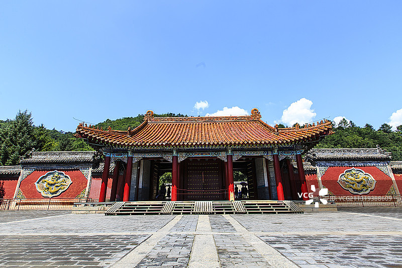 辽宁省抚顺市清永陵启运门图片素材