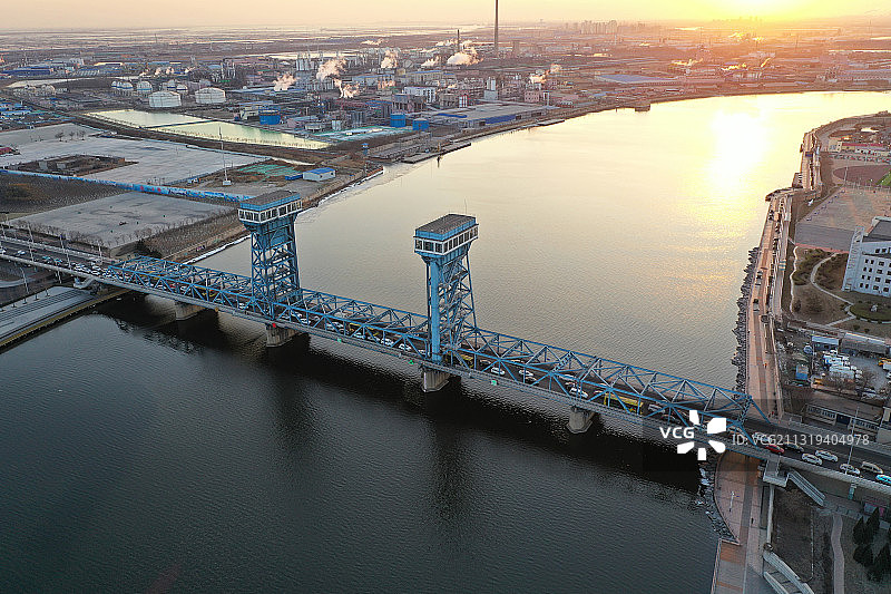 天津海门大桥图片素材