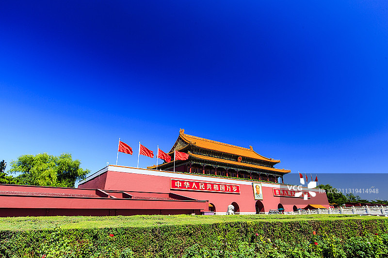 北京天安门城楼图片素材