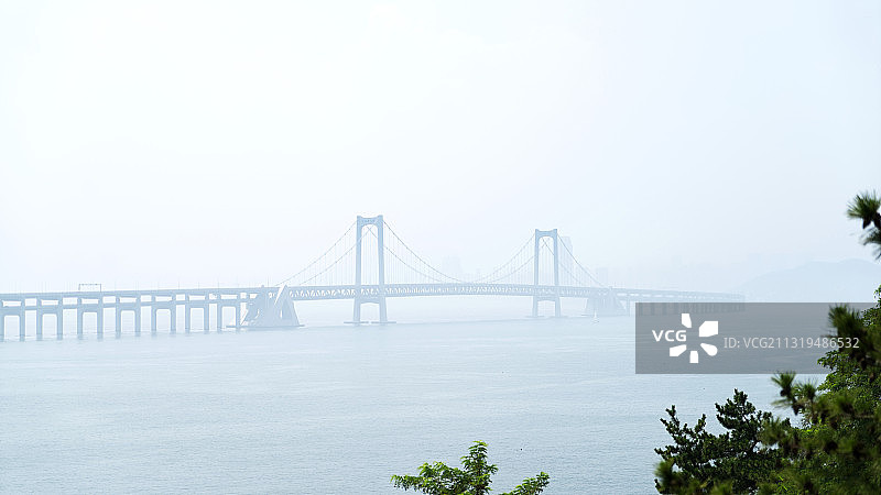 大连湾跨海大桥图片素材
