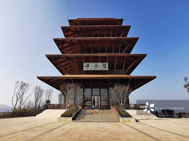 龙泉山观景台图片素材