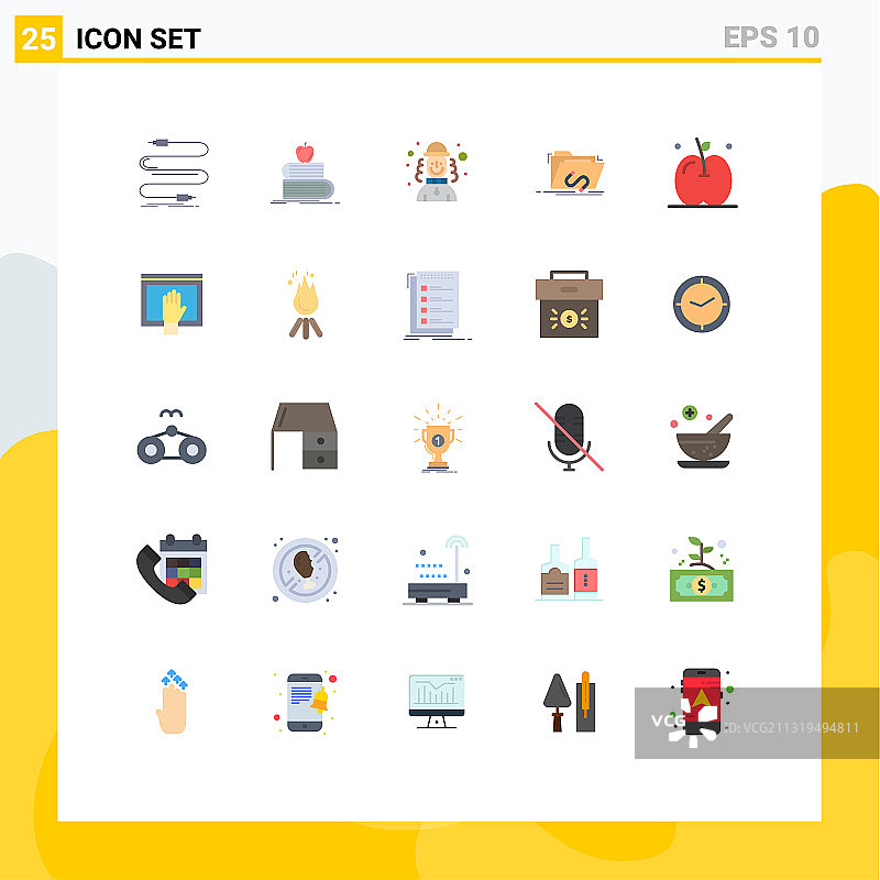 现代设25平色和符号等图片素材