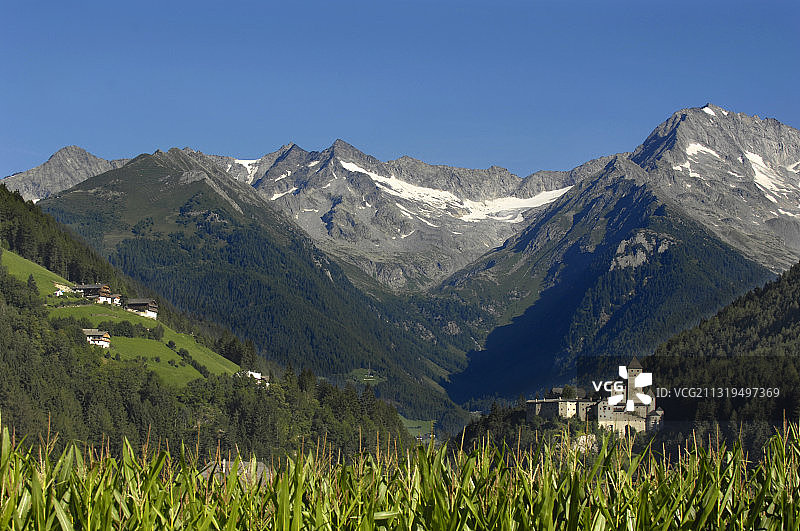 陶弗斯城堡，意大利图片素材