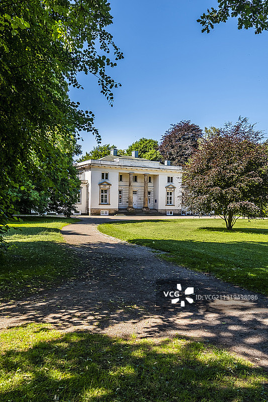 德国汉堡赫希公园与戈德弗罗伊庄园图片素材