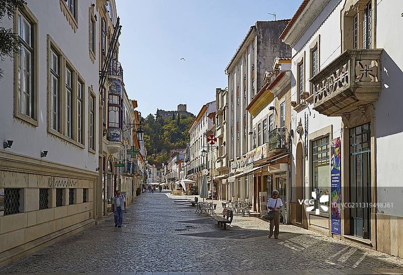 葡萄牙托马尔的塞尔帕平托街景图片素材