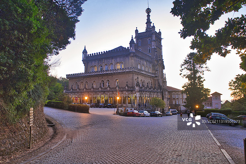 葡萄牙布萨科国家公园宫殿酒店图片素材