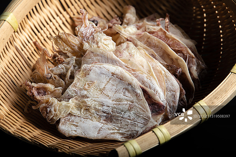 鱿鱼干图片素材