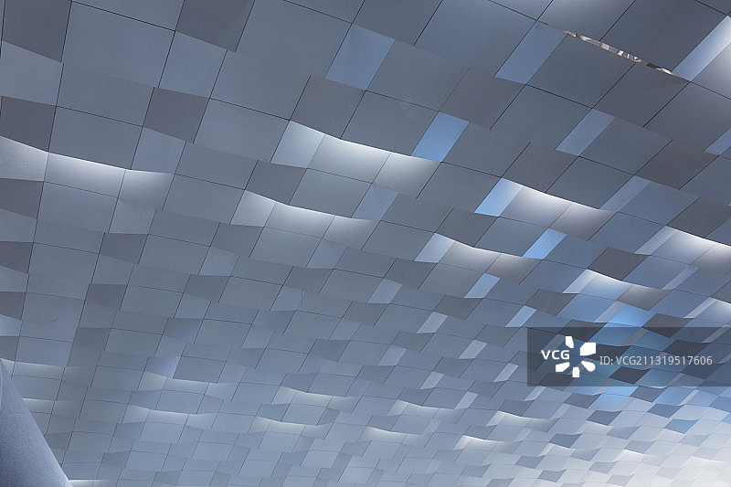 编织状科幻建筑穹顶图片素材