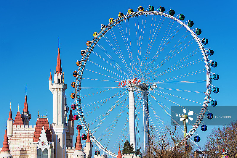 摩天轮图片素材