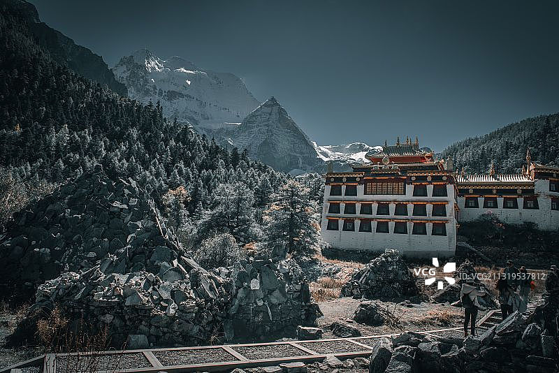 冲古寺图片素材