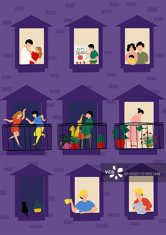 有趣的邻居图片素材