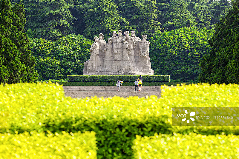 江苏省南京市雨花台烈士陵园北殉难处图片素材