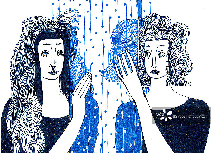 黑白插画图片素材