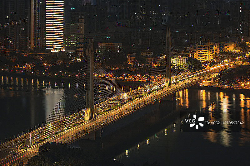 广州五羊城之角海印桥图片素材