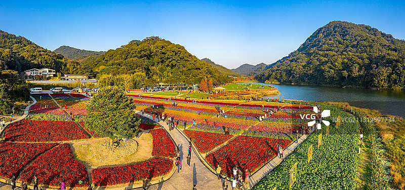 中国广州市从化区石门国家森林公园 田园风光区图片素材