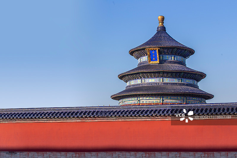亚洲中国北京天坛祈年殿图片素材