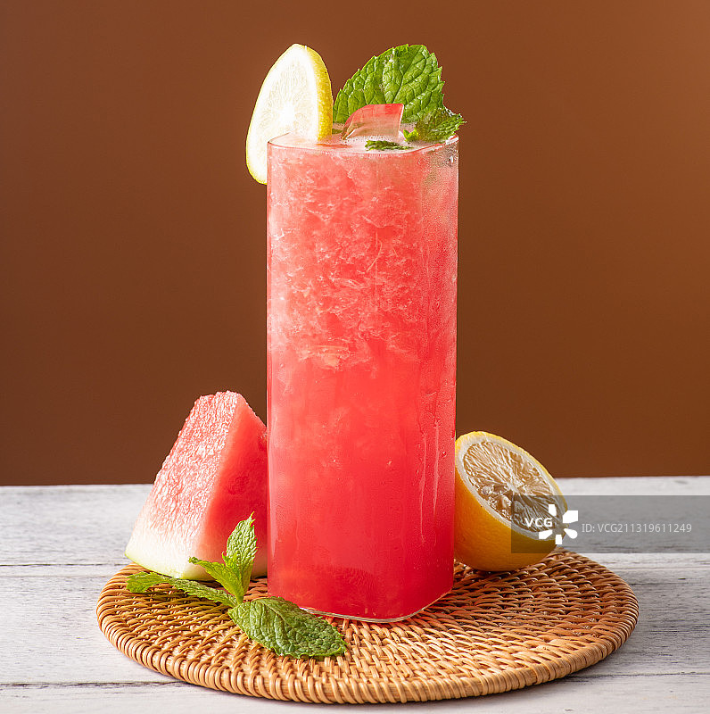 西瓜汁图片素材