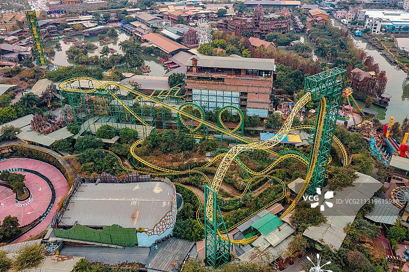 中国佛山市顺德区长鹿旅游休博园图片素材