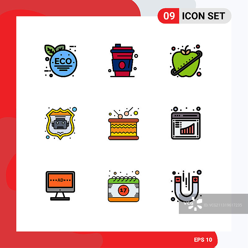 9 .通用填充线平色标志符号图片素材