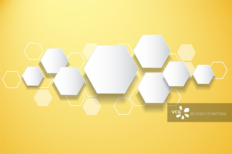 抽象蜂巢六边形空间背景图片素材
