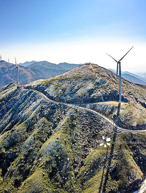 中国湖南省永州市蓝山县云冰山旅游景区图片素材