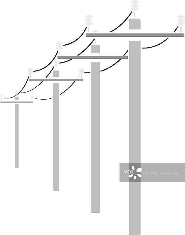 高压线图标图片素材