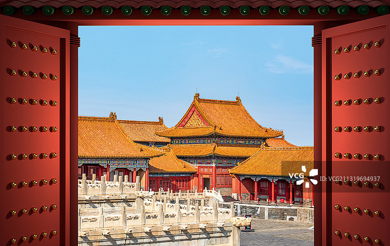 北京故宫博物院图片素材