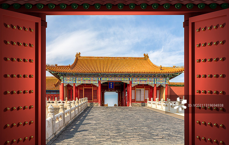 北京故宫博物院图片素材