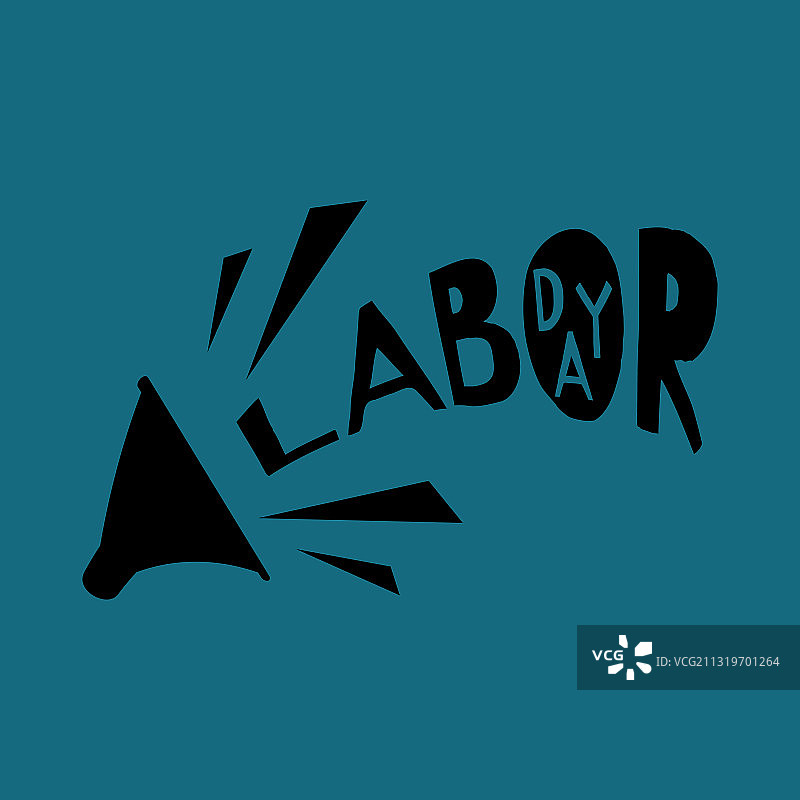 美国劳动节广告文字设计图片素材