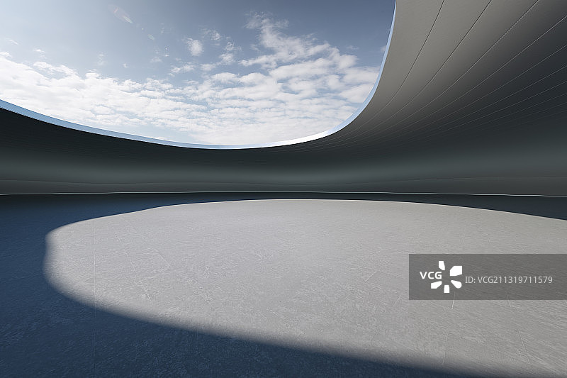 现代_抽象_建筑空间_广告背景图图片素材