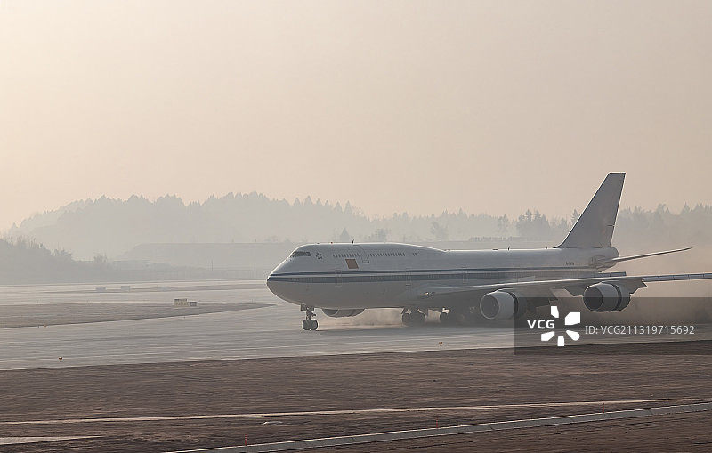 天府国际机场试飞图片素材
