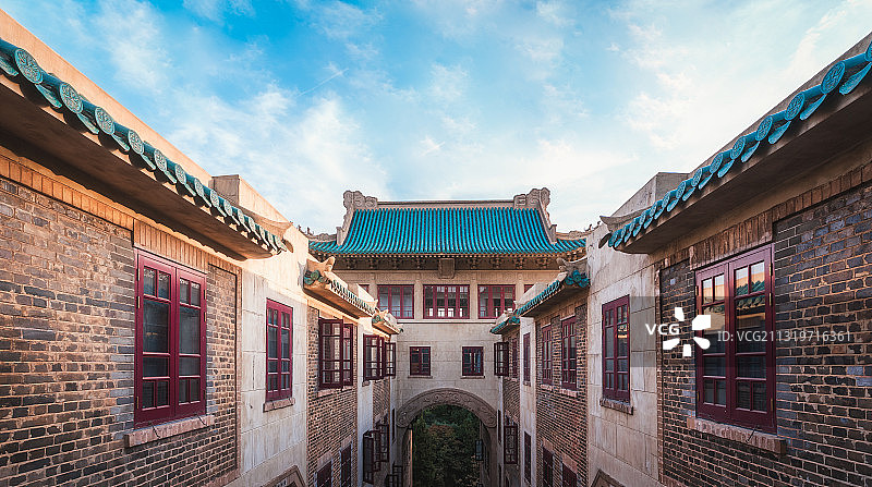 樱花城堡图片素材