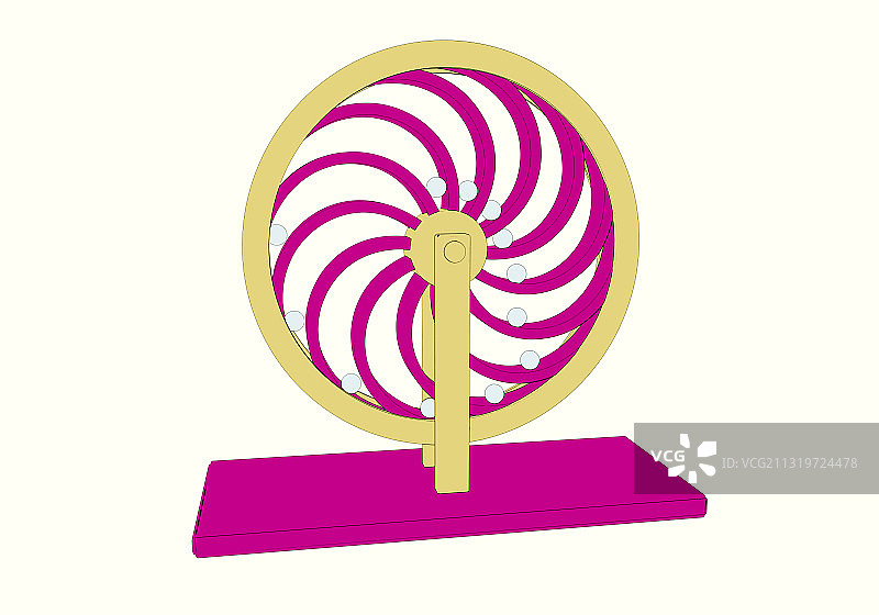 达芬奇永动机示意图图片素材