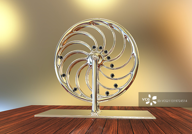 达芬奇永动机示意图图片素材