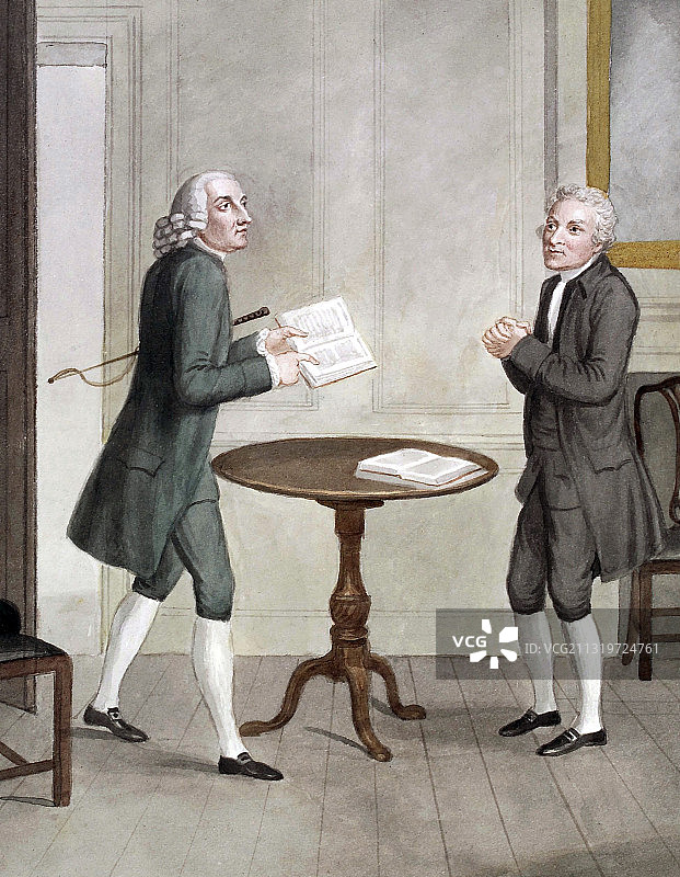 彼得鲁斯·坎珀和约翰·亨特图片素材