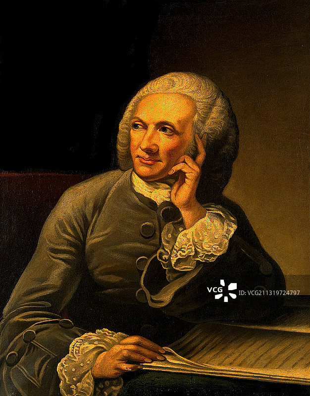 苏格兰解剖学家和产科医生威廉·亨特图片素材