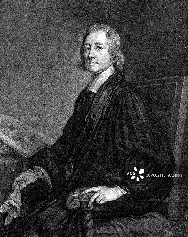 英国宇宙学家托马斯·伯内特图片素材