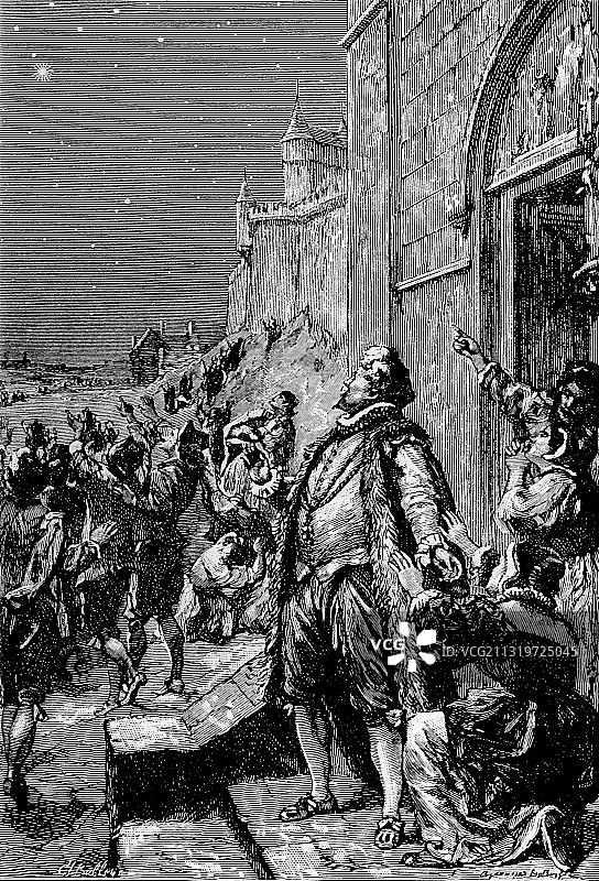 第谷·布拉赫观测1572年超新星图片素材