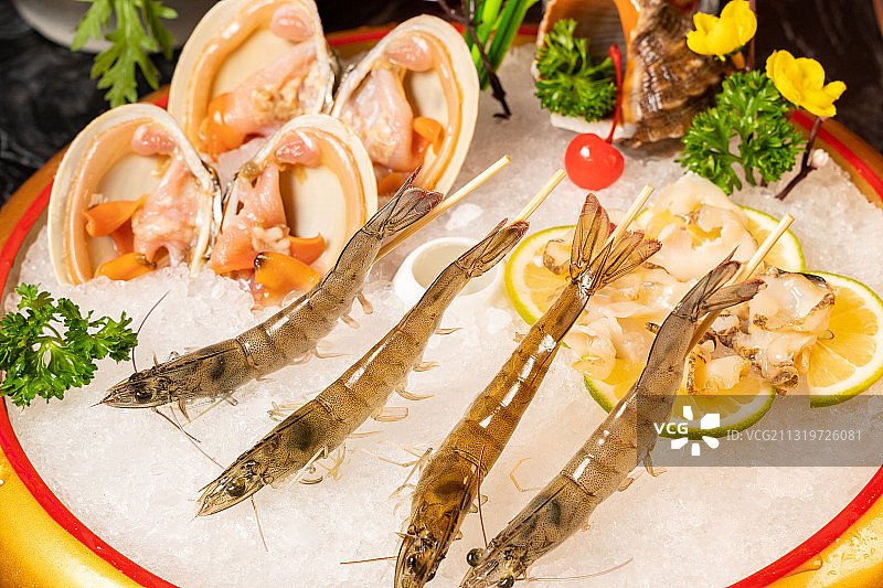 海鲜拼盘图片素材