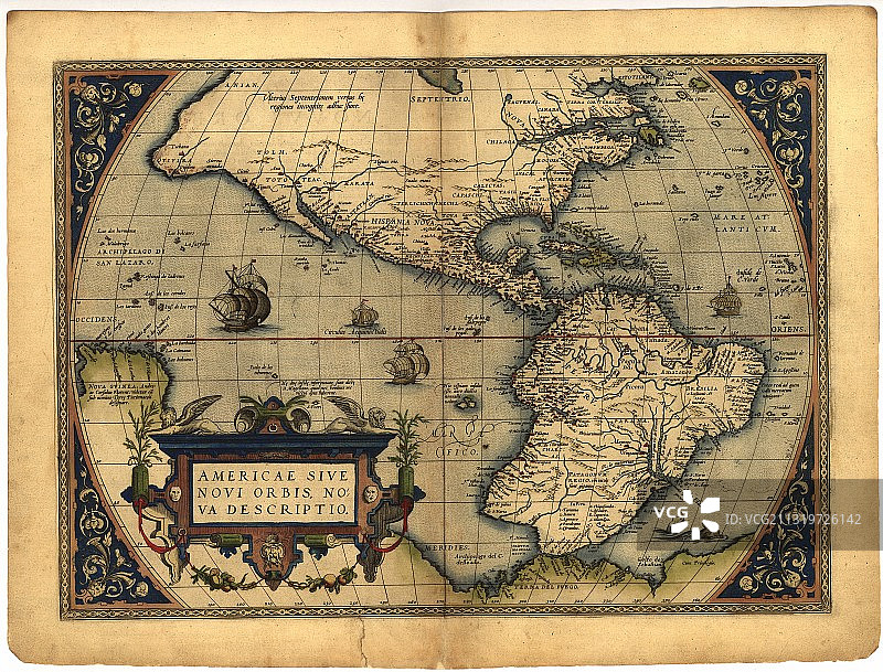 16世纪的新世界图片素材