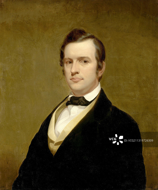 美国作曲家斯蒂芬·柯林斯·福斯特图片素材