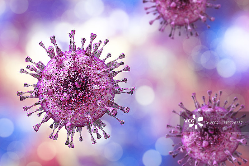 人巨细胞病毒图示图片素材