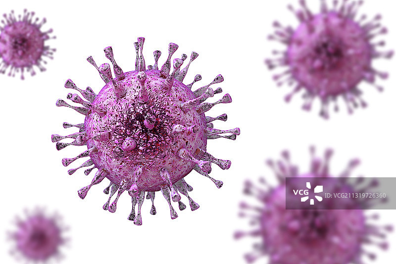 人巨细胞病毒图示图片素材