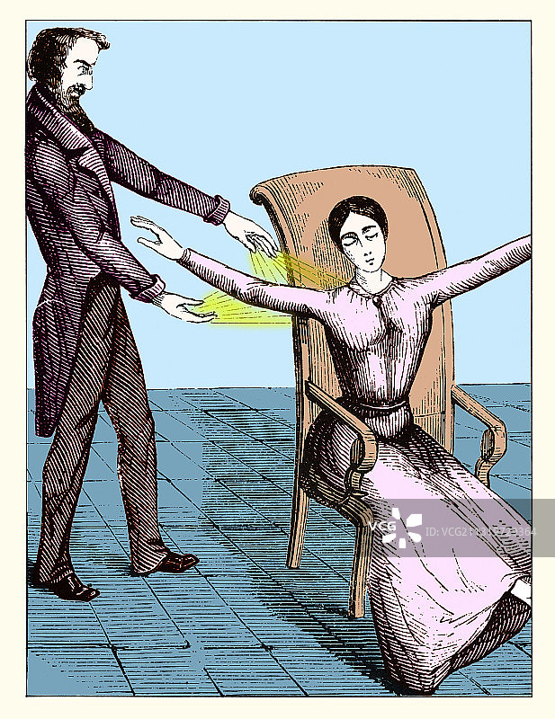 催眠术图片素材