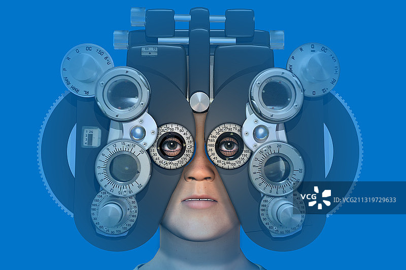 眼科检查图片素材