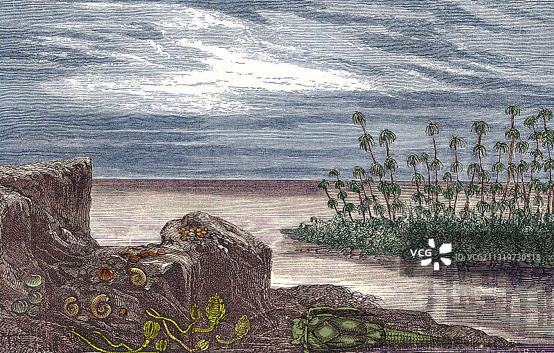 泥盆纪时期图片素材