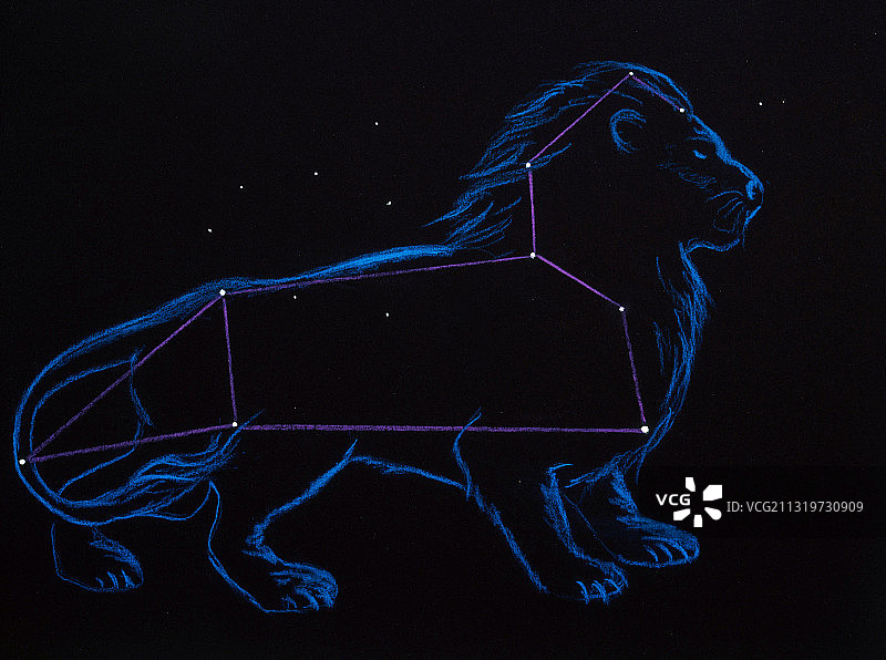 狮子座图片素材