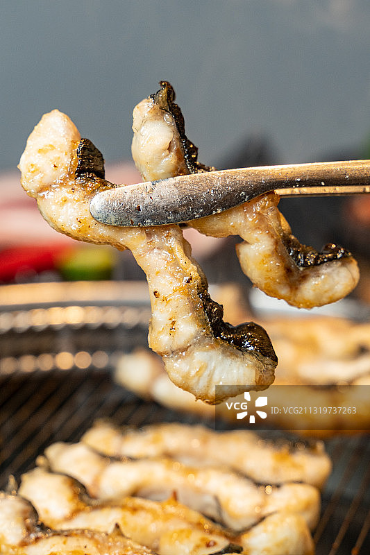 韩式炭烤鳗鱼图片素材